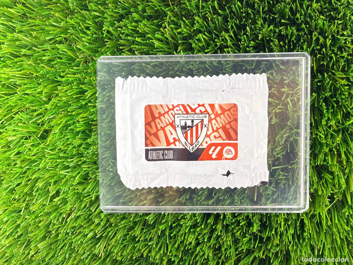 Cromos de f&uacute;tbol: Escudo Athletic Club &iexcl;Vamos! Chicles Liga 26 27