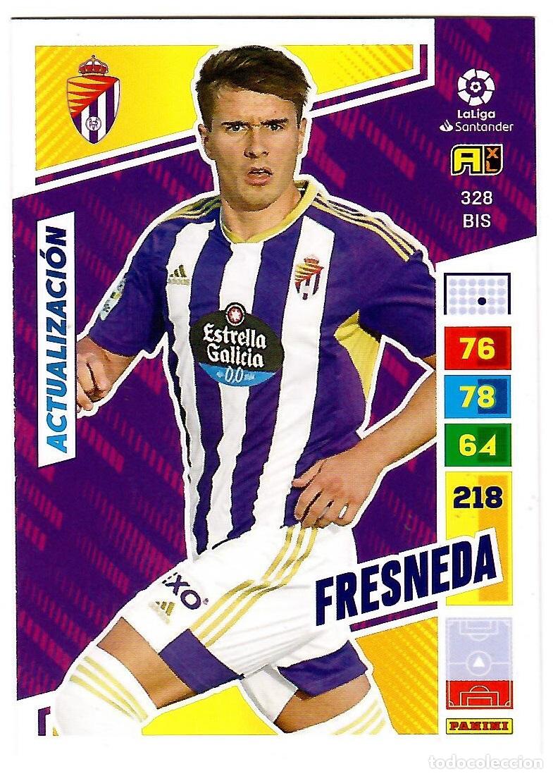 Cromos de f&uacute;tbol: Fresneda (Valladolid, Actualizacion), n&ordm; 328 BIS: Cromo del album de futbol Adrenalyn 2022-23