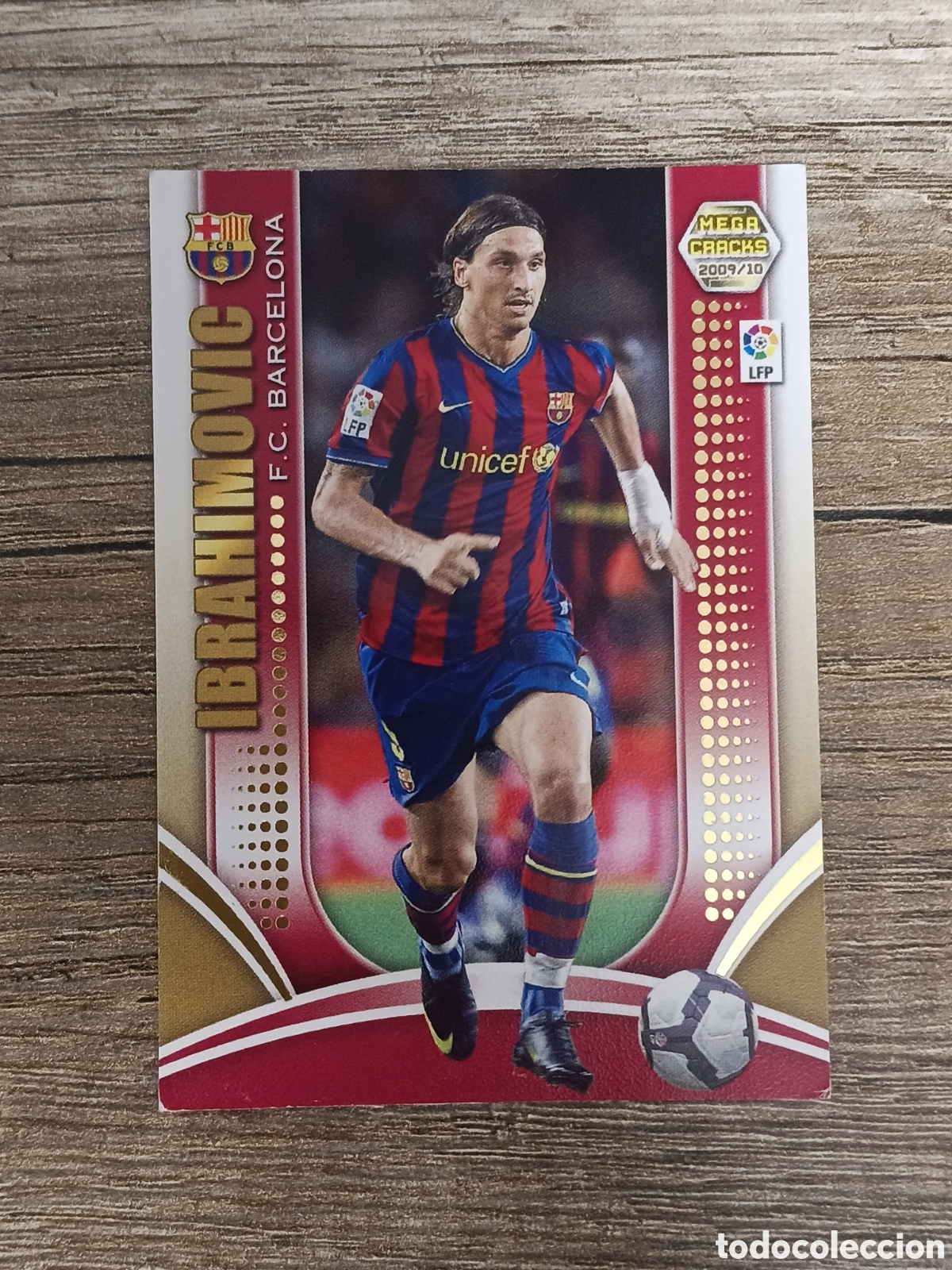 Cromos de f&uacute;tbol: MEGACRACKS 09/10 N&deg; 70 F.C BARCELONA ZLATAN IBRAHIMOVIC