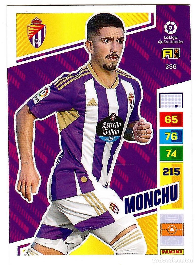 Cartes &agrave; collectionner de Football: Monchu (Valladolid), n&ordm; 336: Cromo del album de futbol Adrenalyn 2022-23