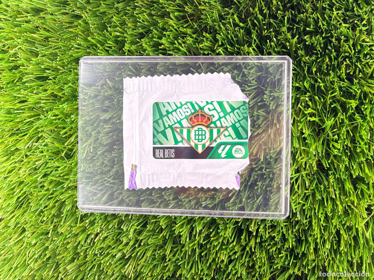 Cartes &agrave; collectionner de Football: Escudo Real Betis &iexcl;Vamos! Chicles Liga 26 27