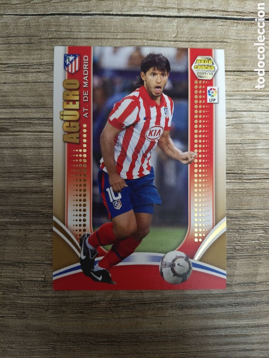 Cartes &agrave; collectionner de Football: MEGACRACKS 09/10 N&deg; 52 ATL&Eacute;TICO DE MADRID AG&Uuml;ERO