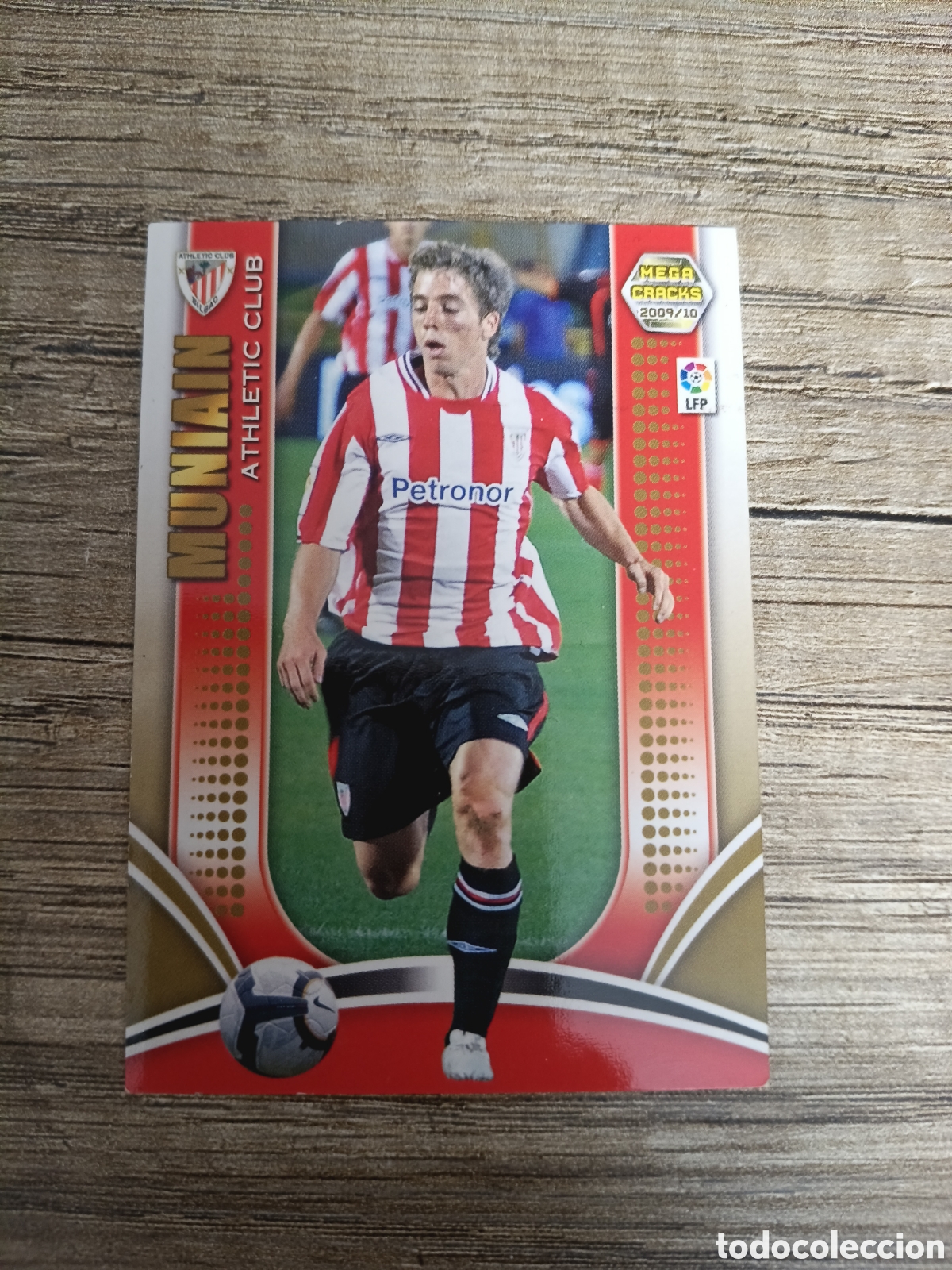 Cromos de f&uacute;tbol: MEGACRACKS 09/10 N&deg; 34 ATHLETIC CLUB DE BILBAO MUNIAIN