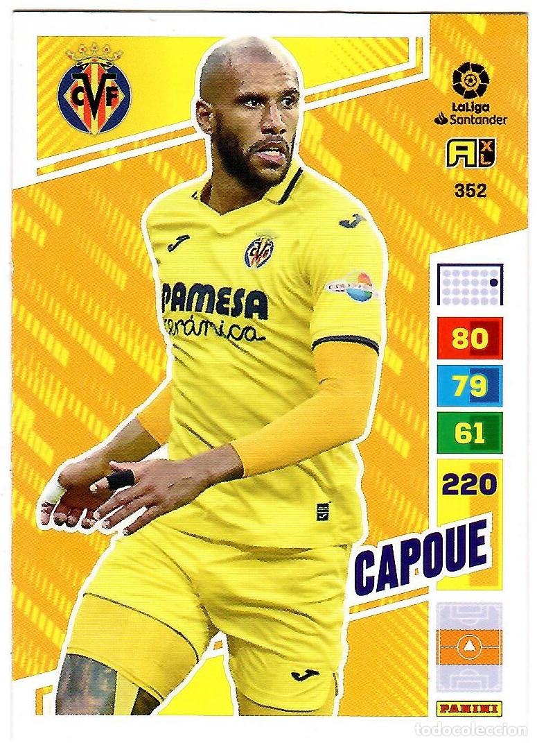 Cromos de f&uacute;tbol: Capoue (Villarreal), n&ordm; 352: Cromo del album de futbol Adrenalyn 2022-23