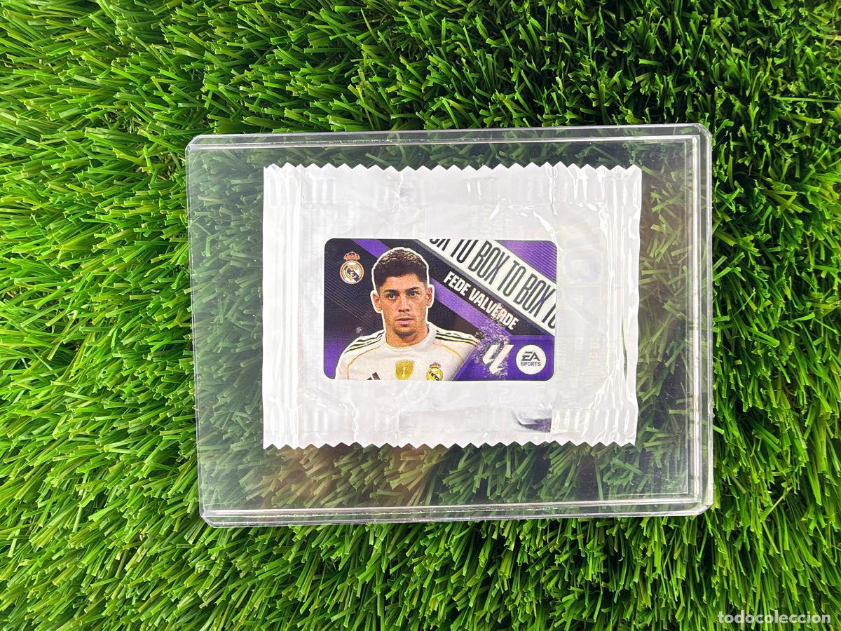 Cromos de f&uacute;tbol: Fede Valverde Box to Box Real Madrid CF Chicles Liga 26 27