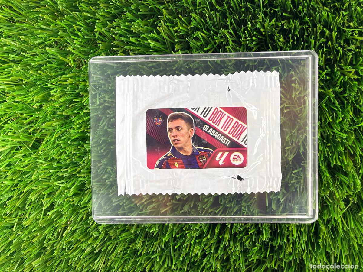 Cromos de f&uacute;tbol: Olasagasti Box to Box Levante UD Chicles Liga 26 27