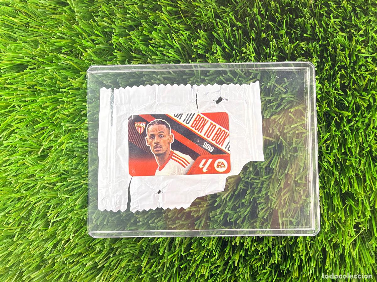 Cromos de f&uacute;tbol: Sow Box to Box Sevilla FC Chicles Liga 26 27
