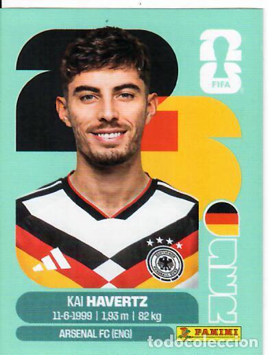Cromos de f&uacute;tbol: CROMO PANINI MUNDIAL WORLD CUP 2026 - GER17 GER 17 - HAVERTZ - ALEMANIA