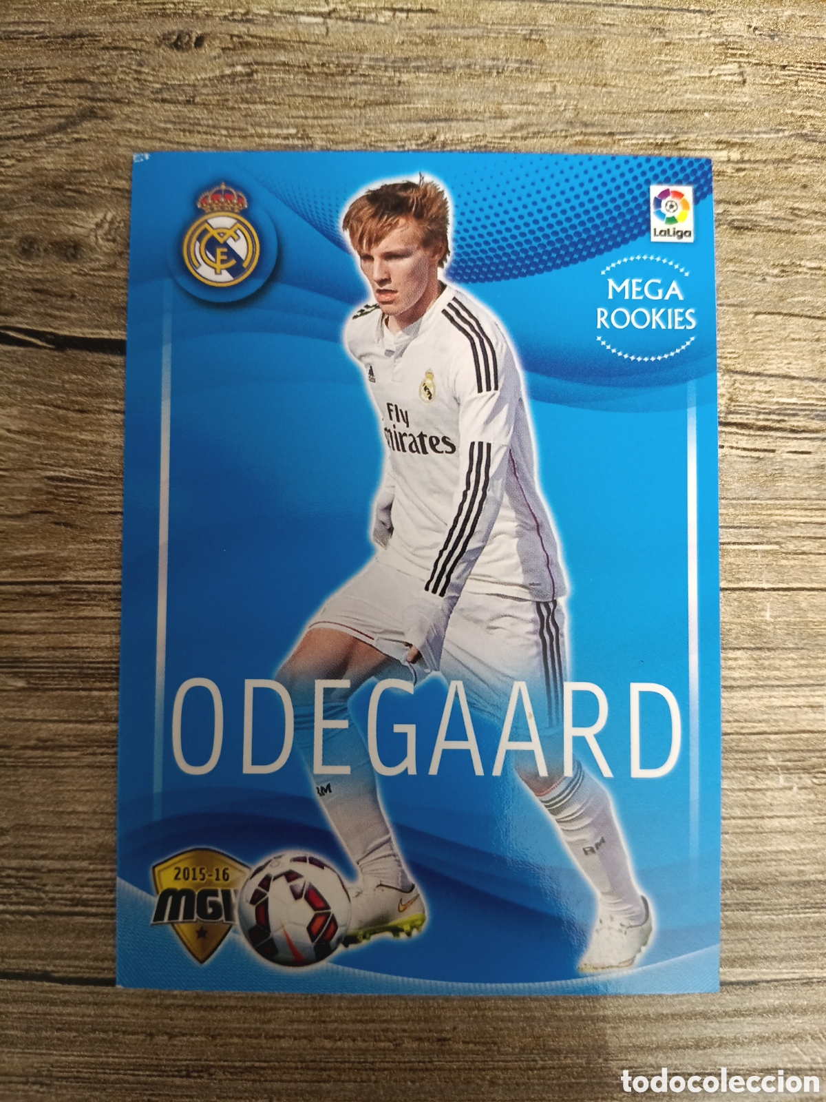 Cromos de f&uacute;tbol: MEGACRACKS 15/16 N&deg; 351 REAL MADRID &Ouml;DEGAARD MEGA ROOKIES