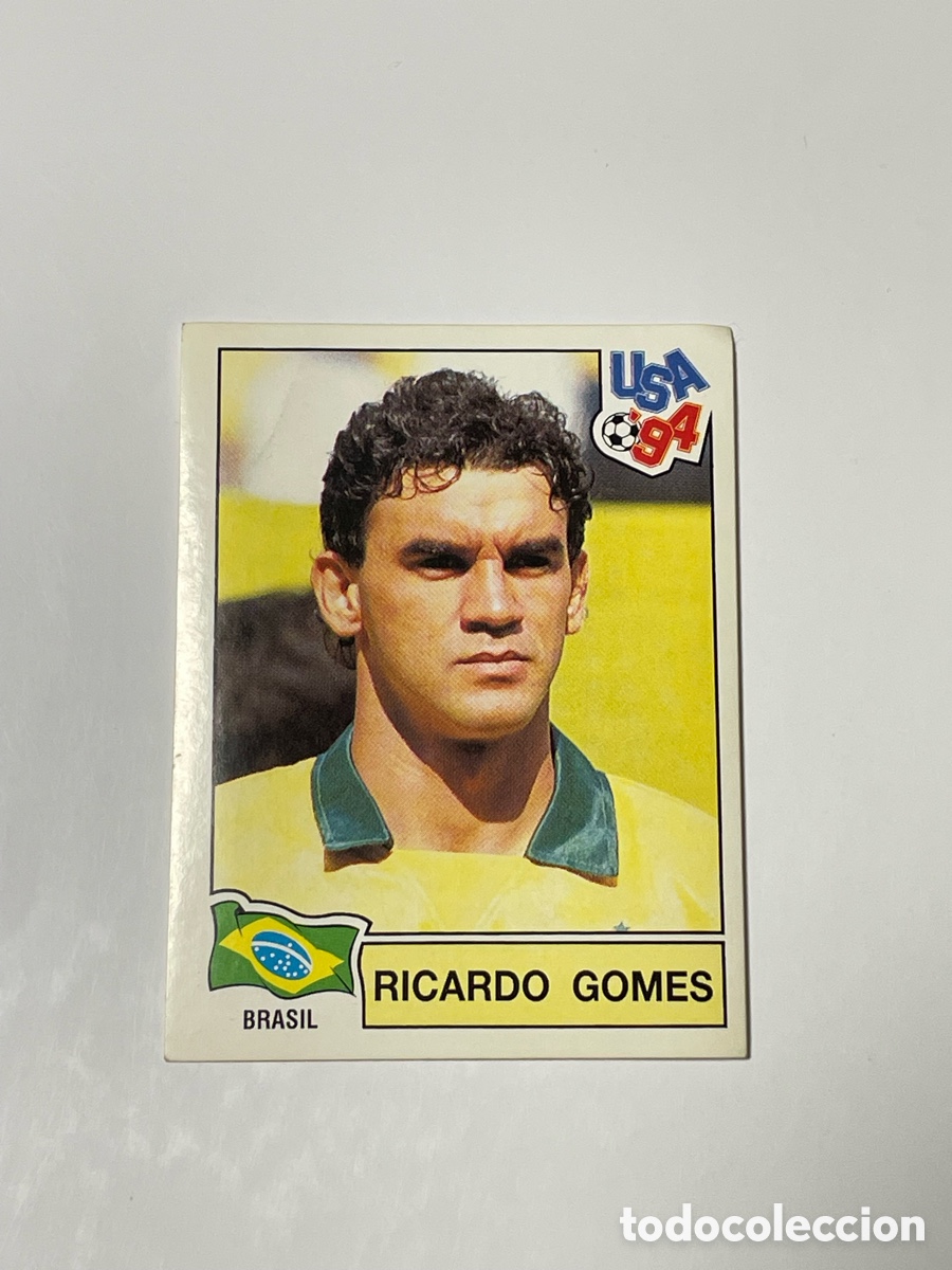 Cromos de f&uacute;tbol: Ricardo Gomes Brasil Panini USA 94 #97