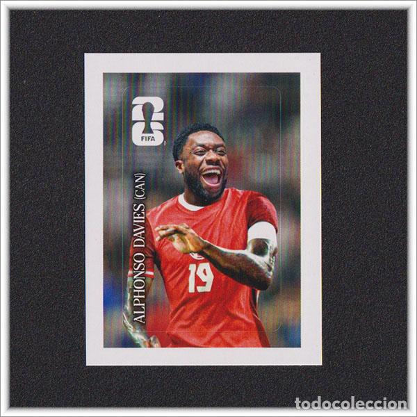 Cromos de f&uacute;tbol: FIFA WORLD CUP 2026 26 MUNDIAL PANINI ALPHONSO DAVIES CC7 CANADA COCACOLA COCA-COLA ALBUM COLECCI&Oacute;N