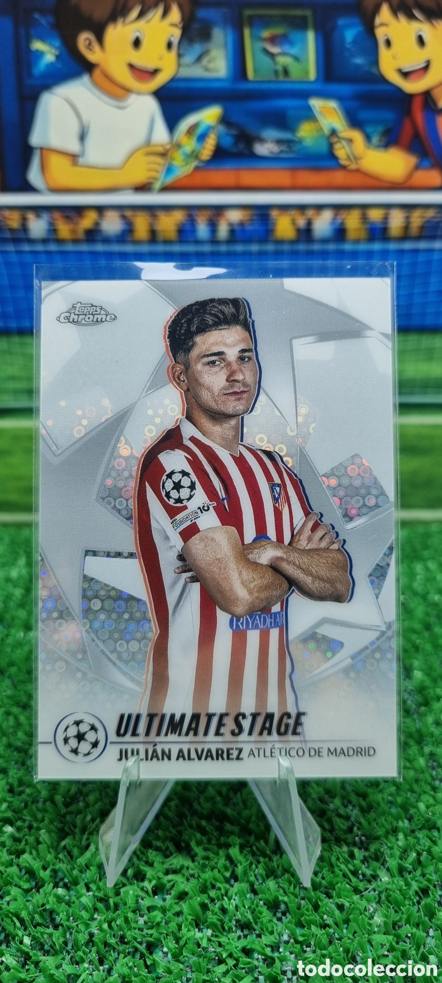 Cromos de f&uacute;tbol: US-29 Topps flagship U.S- Juli&aacute;n &Aacute;lvarez Atl&eacute;tico de Madrid