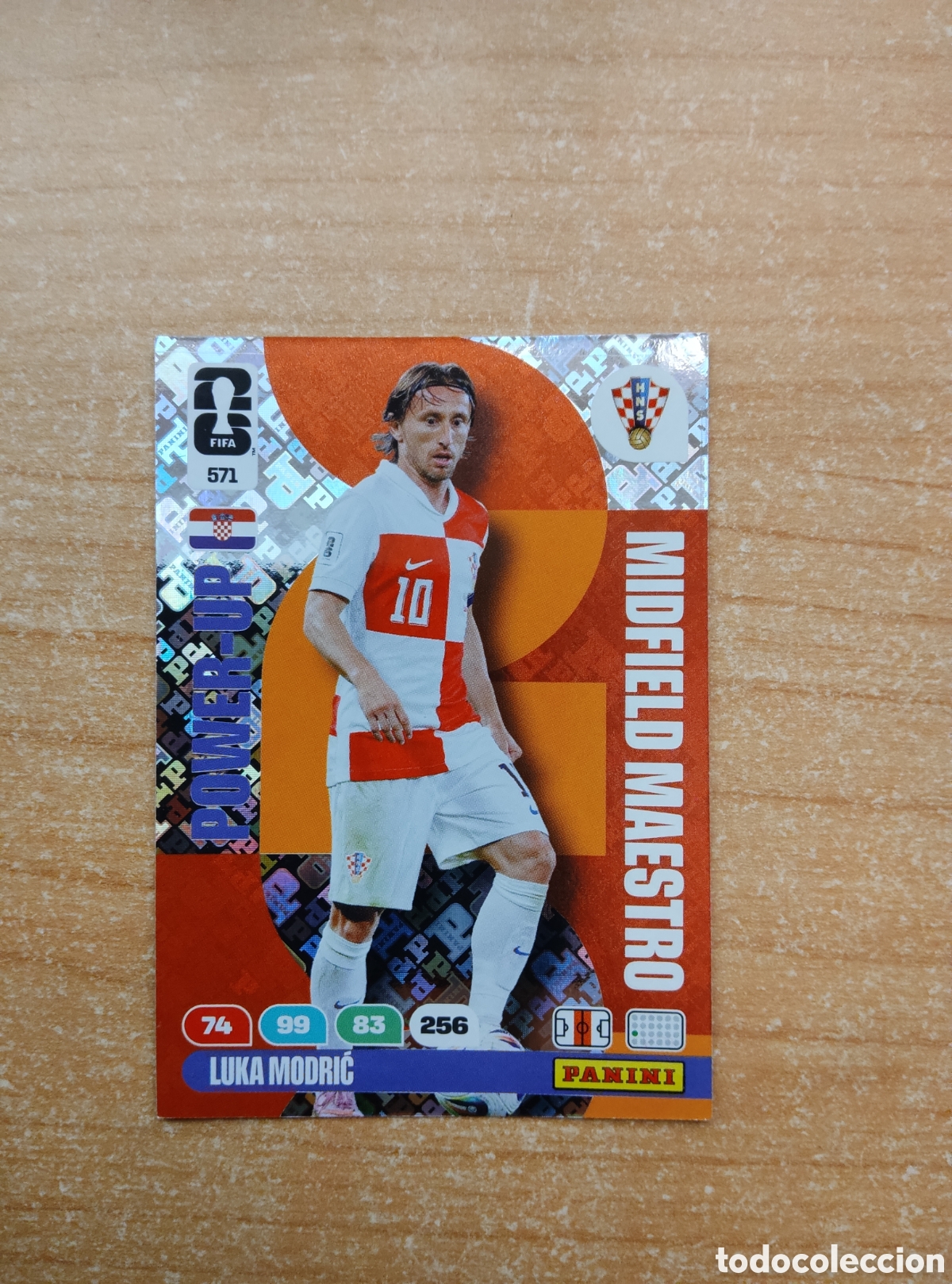 Cromos de f&uacute;tbol: 571 LUKA MODRIC ADRENALYN XL MUNDIAL 2026