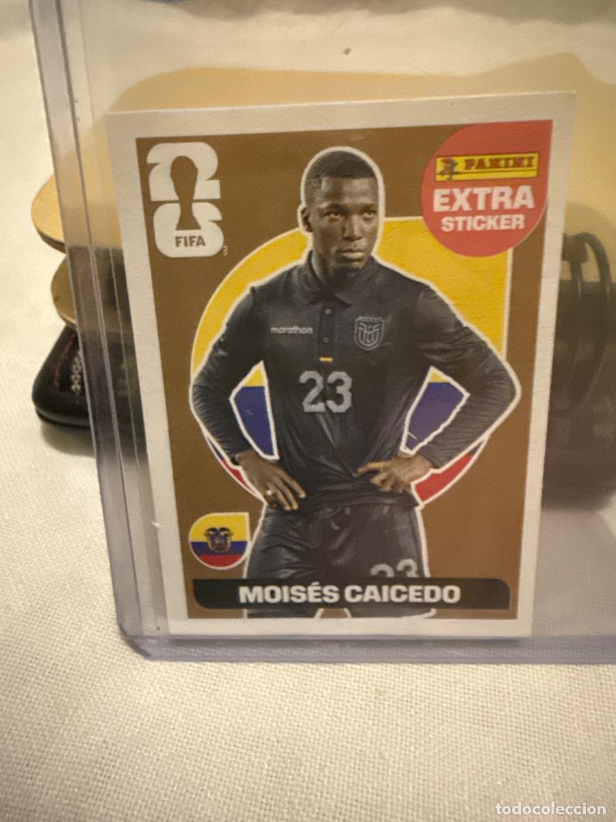 Cromos de f&uacute;tbol: Moises Caicedo ExtraSticker Bronce