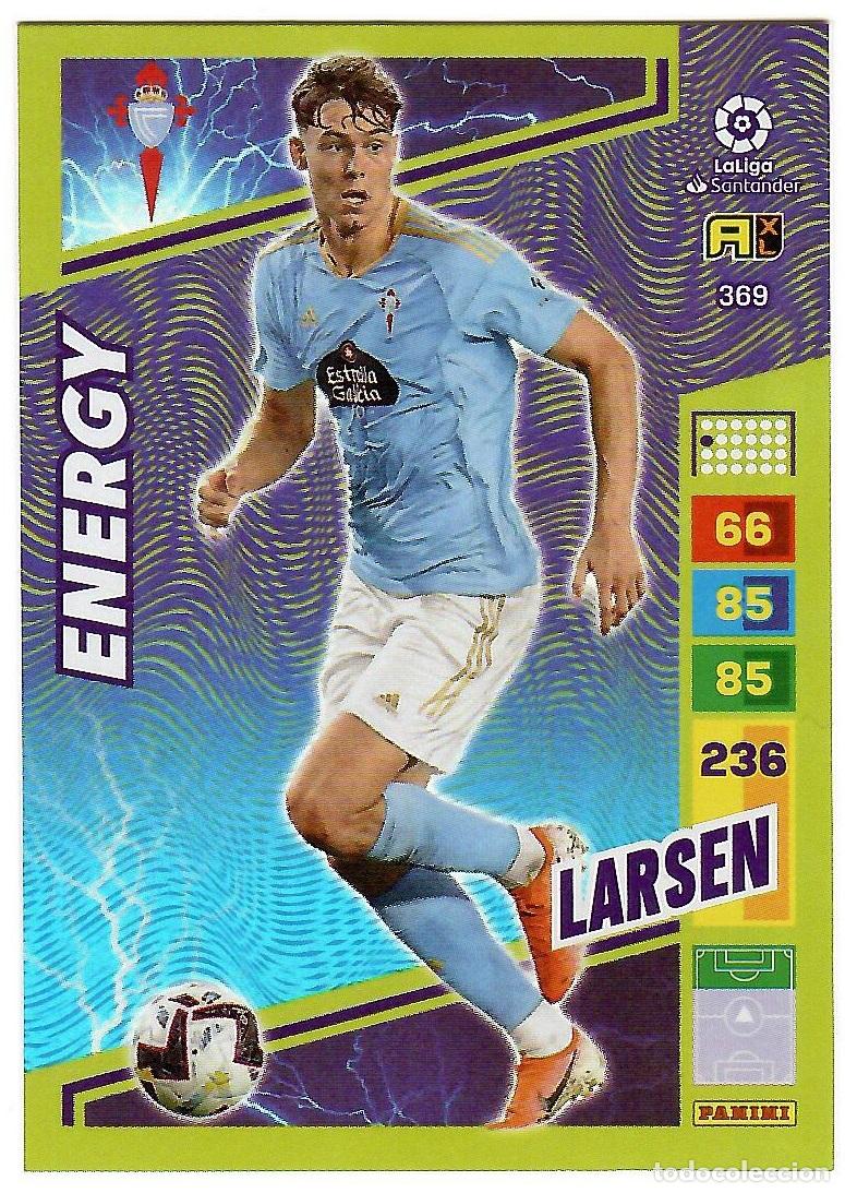 Cromos de f&uacute;tbol: Larsen (Energy), n&ordm; 369: Cromo del album de futbol Adrenalyn 2022-23