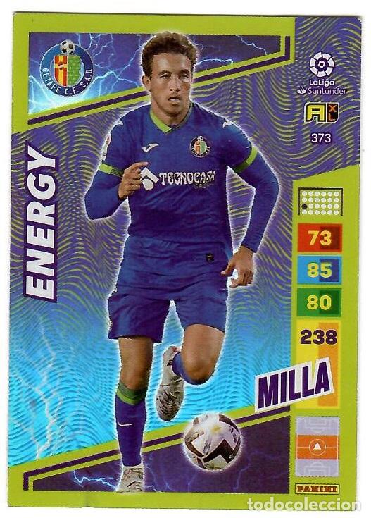 Cromos de f&uacute;tbol: Milla (Energy), n&ordm; 373: Cromo del album de futbol Adrenalyn 2022-23