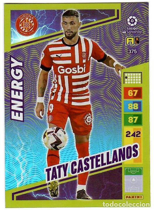 Cromos de f&uacute;tbol: Taty Castellanos (Energy), n&ordm; 375: Cromo del album de futbol Adrenalyn 2022-23