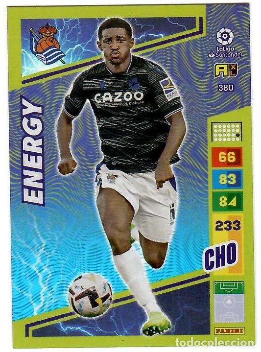 Cromos de f&uacute;tbol: Cho (Energy), n&ordm; 380: Cromo del album de futbol Adrenalyn 2022-23