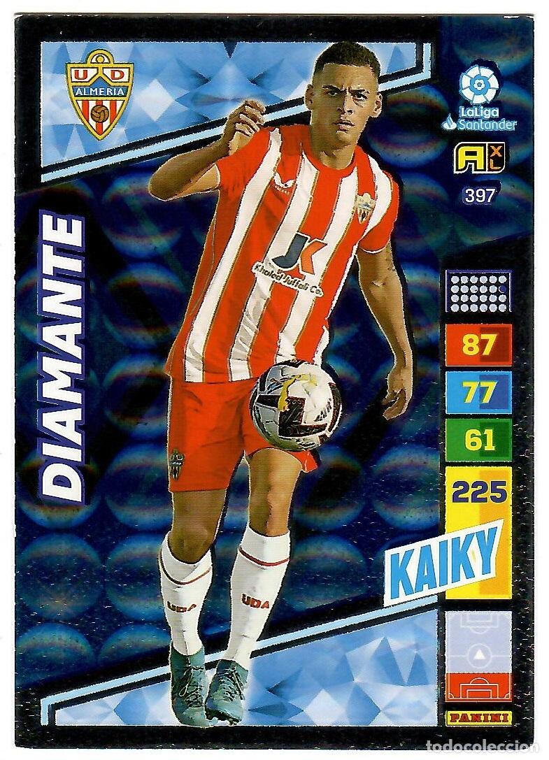 Cromos de f&uacute;tbol: Kaiky (Diamante), n&ordm; 397: Cromo del album de futbol Adrenalyn 2022-23