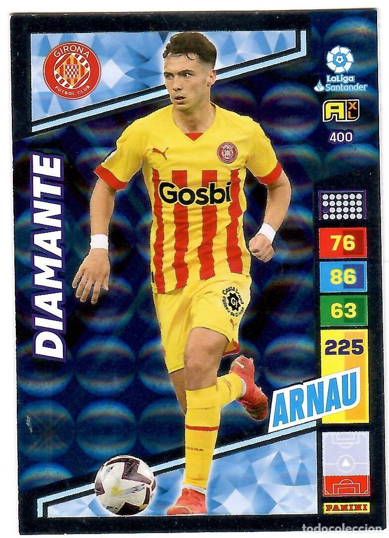 Cromos de f&uacute;tbol: Arnau (Diamante), n&ordm; 400: Cromo del album de futbol Adrenalyn 2022-23