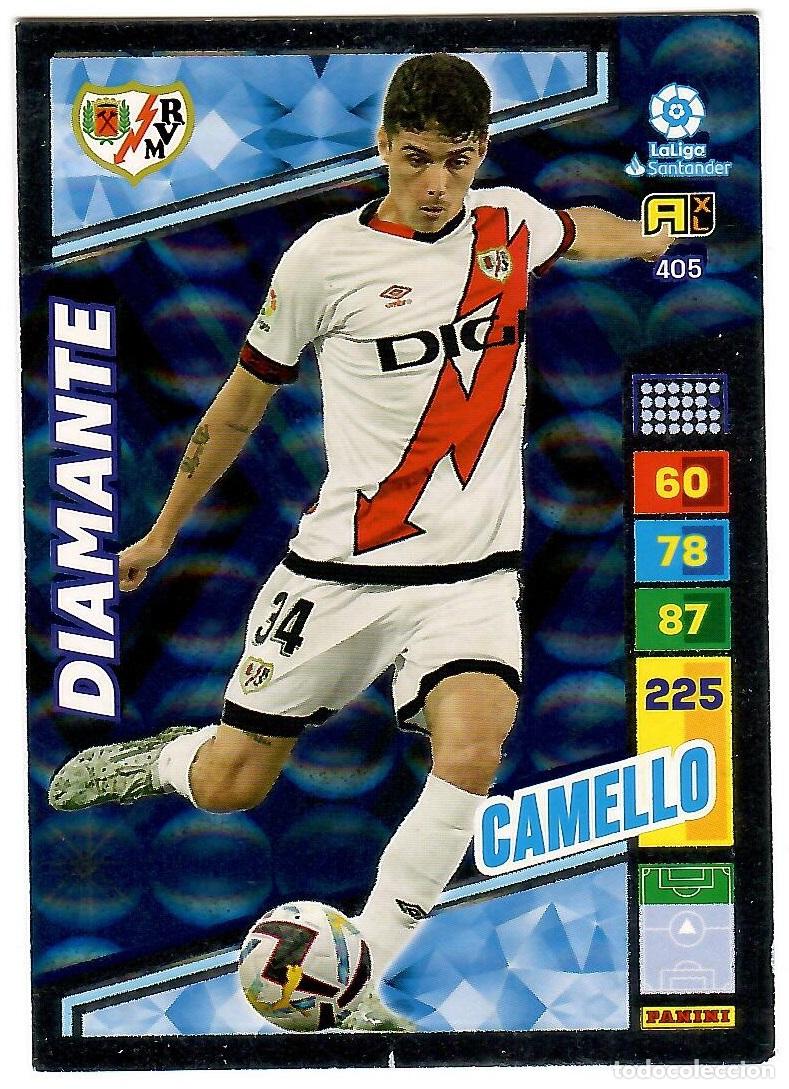Cromos de f&uacute;tbol: Camello (Diamante), n&ordm; 405: Cromo del album de futbol Adrenalyn 2022-23