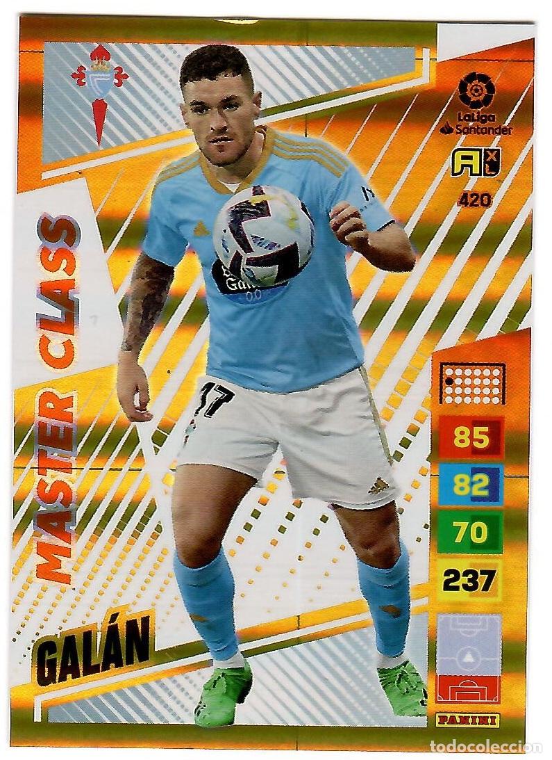 Cromos de f&uacute;tbol: Galan (Master Class), n&ordm; 420: Cromo del album de futbol Adrenalyn 2022-23