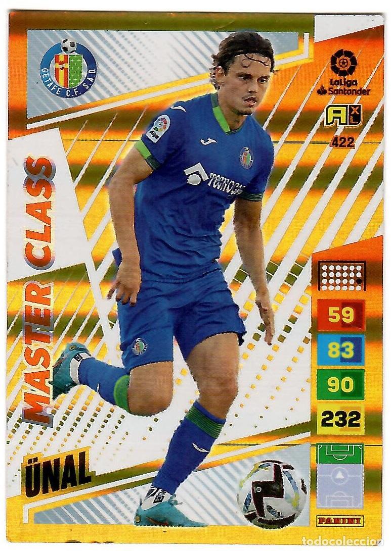Cromos de f&uacute;tbol: Unal (Master Class), n&ordm; 422: Cromo del album de futbol Adrenalyn 2022-23