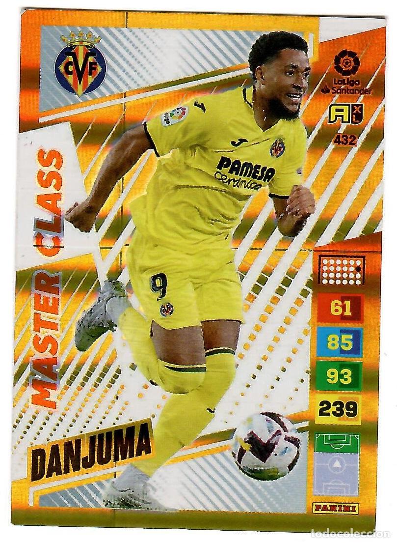 Cromos de f&uacute;tbol: Danjuma (Master Class), n&ordm; 432: Cromo del album de futbol Adrenalyn 2022-23