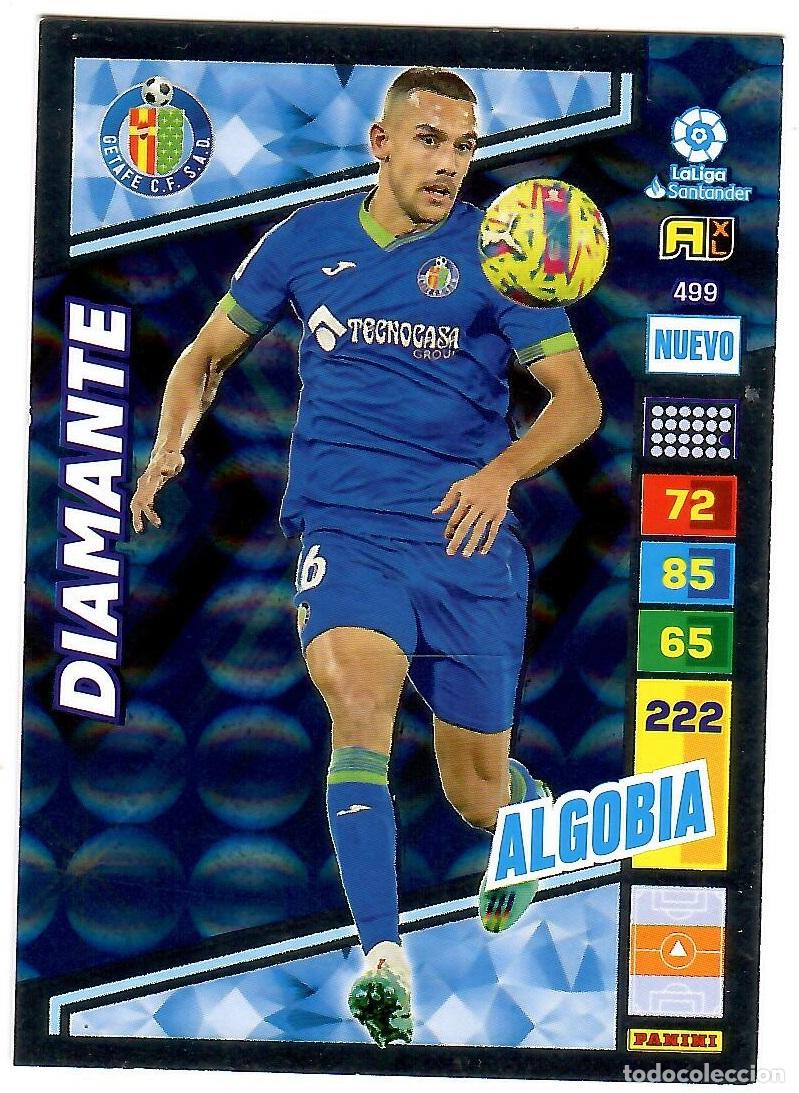 Cromos de f&uacute;tbol: Algobia (Nuevo Diamante), n&ordm; 499: Cromo del album de futbol Adrenalyn 2022-23