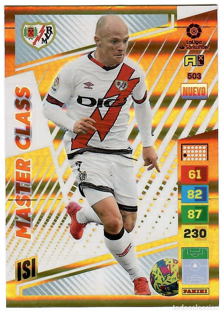 Cromos de f&uacute;tbol: Isi (Nuevo Master Class), n&ordm; 503: Cromo del album de futbol Adrenalyn 2022-23