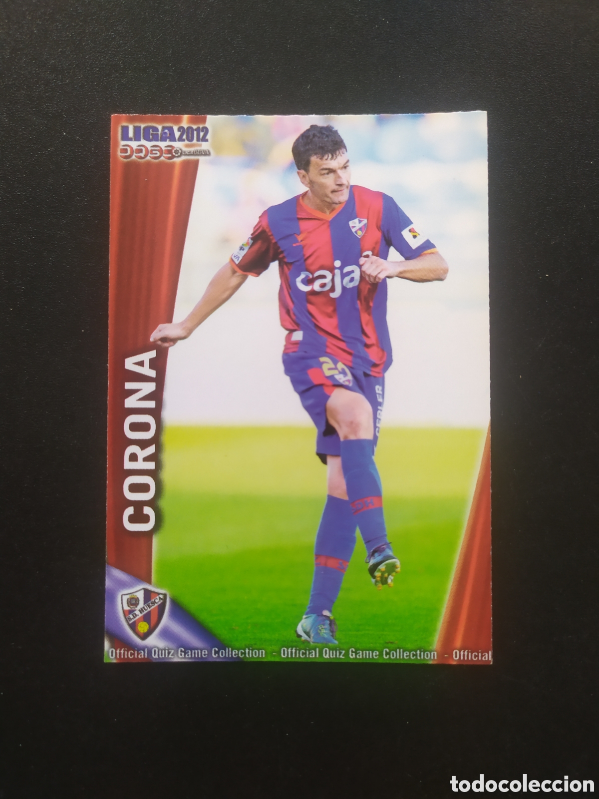 Cromos de f&uacute;tbol: Mundicromo fichas Liga 2011 2012 11 12 Corona n &deg; 990 Huesca