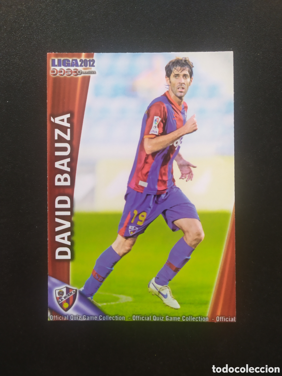 Cromos de f&uacute;tbol: Mundicromo fichas Liga 2011 2012 11 12 David Bauza n &deg; 998 Huesca