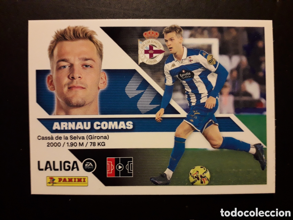 Cromos de f&uacute;tbol: ARNAU COMAS DEPORTIVO DE LA CORU&Ntilde;A N&deg; 9B ED ESTE 2026 2027 26 27 SIN PEGAR PEDIDO M&Iacute;NIMO 3&euro;