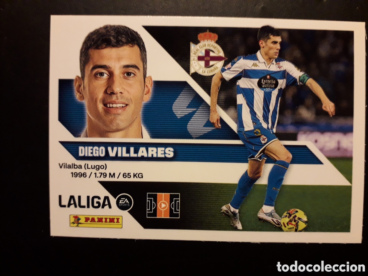 Cromos de f&uacute;tbol: VILLARES DEPORTIVO DE LA CORU&Ntilde;A N&deg; 11 ED ESTE 2026 2027 26 27 SIN PEGAR PEDIDO M&Iacute;NIMO 3&euro;
