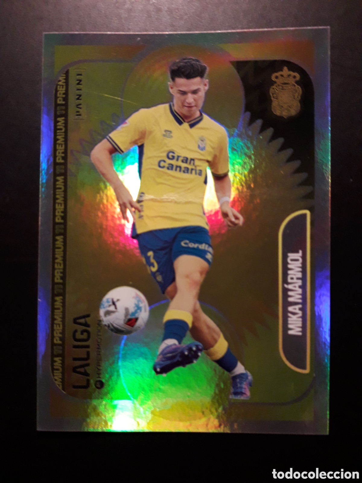 Cromos de f&uacute;tbol: MIKA M&Aacute;RMOL LAS PALMAS PREMIUM N&deg; - LALIGA HYPERMOTION 25 26 2025 2026 PANINI PEDIDO M&Iacute;NIMO 3&euro;