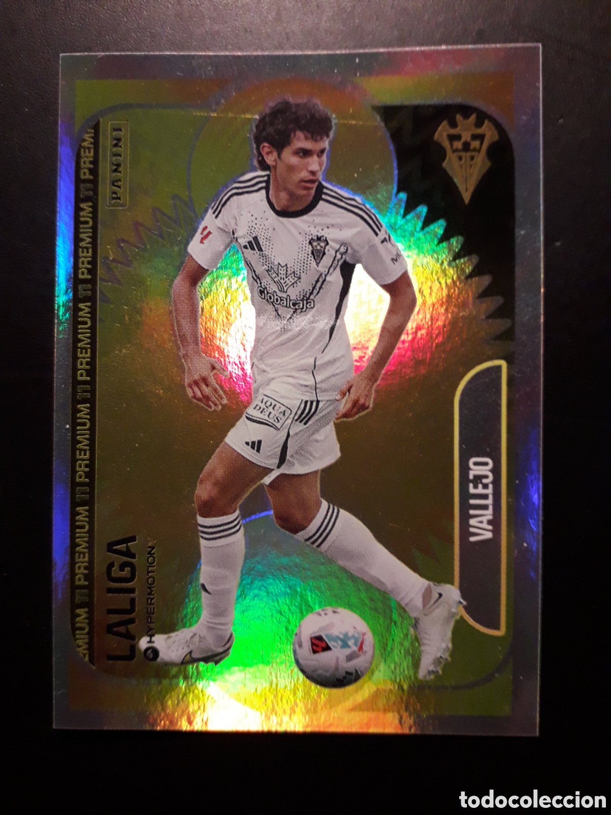 Cromos de f&uacute;tbol: VALLEJO, ALBACETE PREMIUM N&deg; - LALIGA HYPERMOTION 25 26 2025 2026 PANINI SIN PEGAR PEDIDO M&Iacute;NIMO 3&euro;.