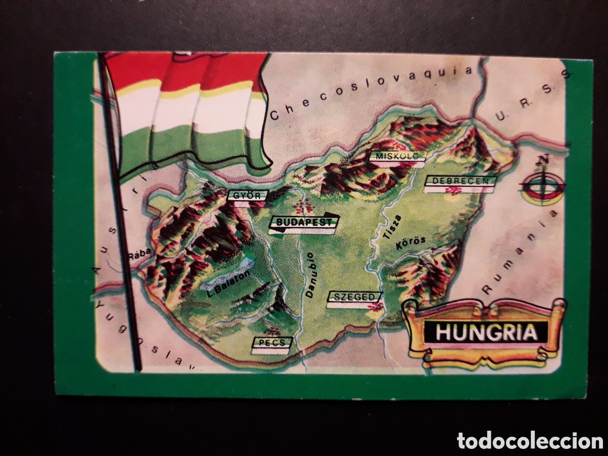 Cromos de f&uacute;tbol: HUNGR&Iacute;A TODA EUROPA, DIFUSORA DE CULTURA 1976 N&deg; 39 SIN PEGAR PEDIDO M&Iacute;NIMO 3&euro;
