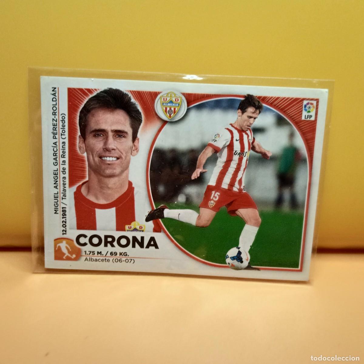 Cromos de f&uacute;tbol: EDICIONES ESTE 2014 2015 14 15 U.D ALMER&Iacute;A CORONA 10