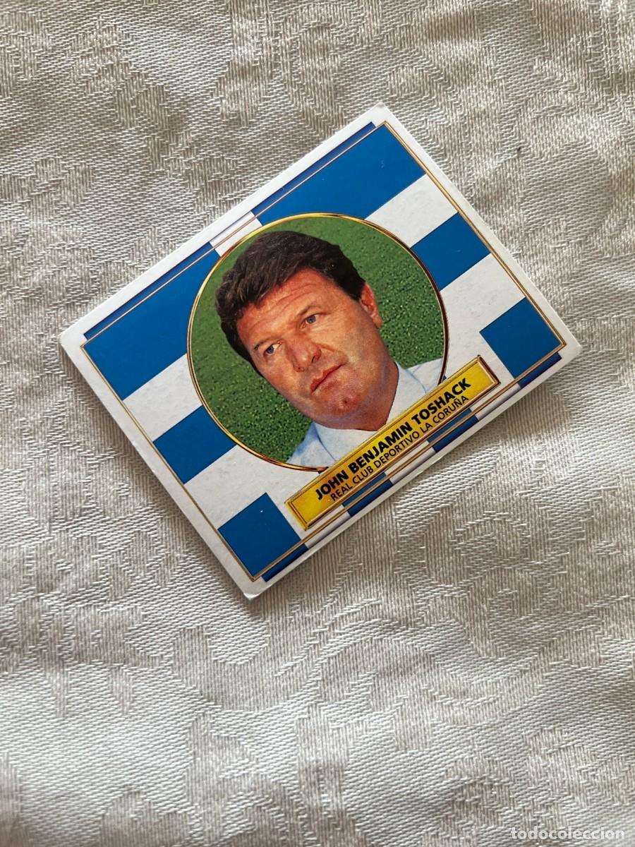 Cartes &agrave; collectionner de Football: JOHN BENJAMIN TOSHACK DEPORTIVO LA CORU&Ntilde;A SIN PEGAR EDICIONES ESTE 1996-97