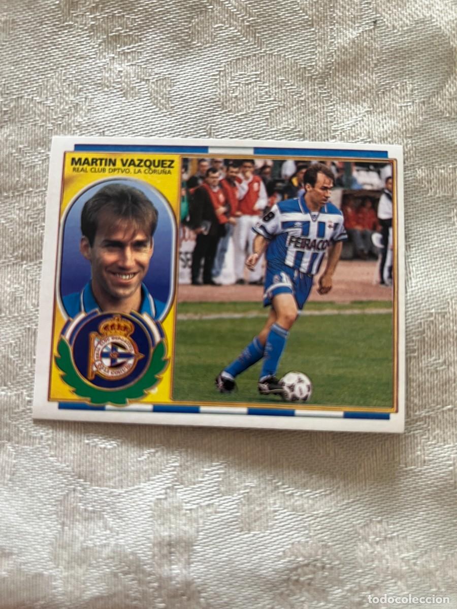 Cartes &agrave; collectionner de Football: MART&Iacute;N VAZQUEZ DEPORTIVO LA CORU&Ntilde;A SIN PEGAR EDICIONES ESTE 1996-97