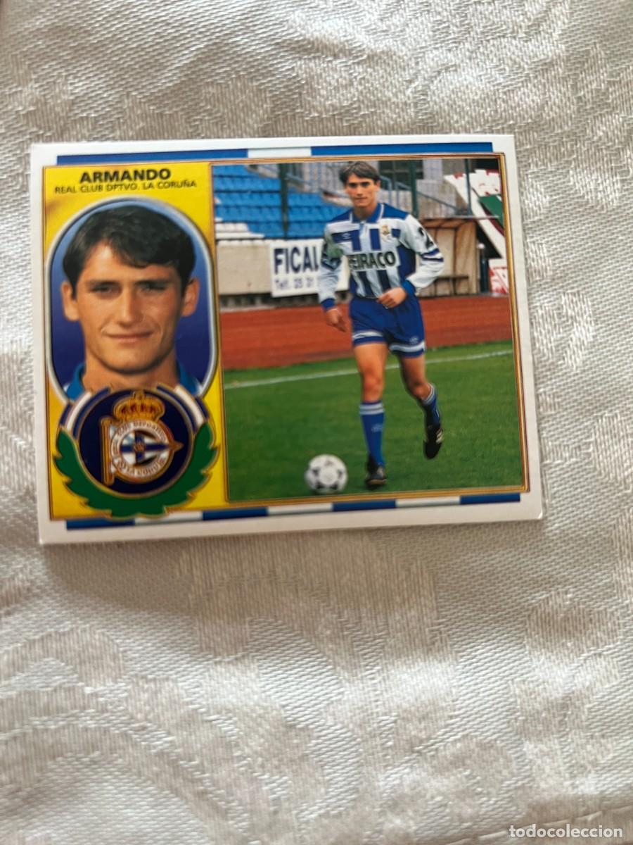 Cartes &agrave; collectionner de Football: ARMANDO DEPORTIVO LA CORU&Ntilde;A SIN PEGAR EDICIONES ESTE 1996-97