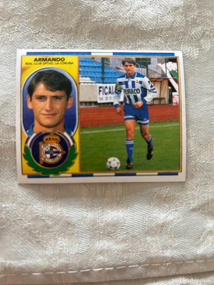 Cartes &agrave; collectionner de Football: ARMANDO DEPORTIVO LA CORU&Ntilde;A SIN PEGAR EDICIONES ESTE 1996-97