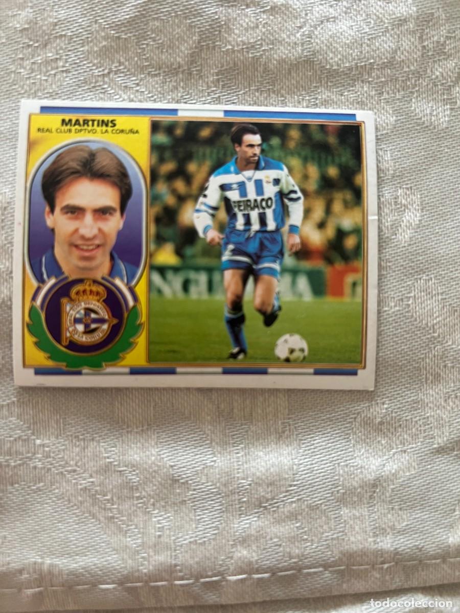 Cromos de f&uacute;tbol: MARTINS DEPORTIVO LA CORU&Ntilde;A SIN PEGAR EDICIONES ESTE 1996-97