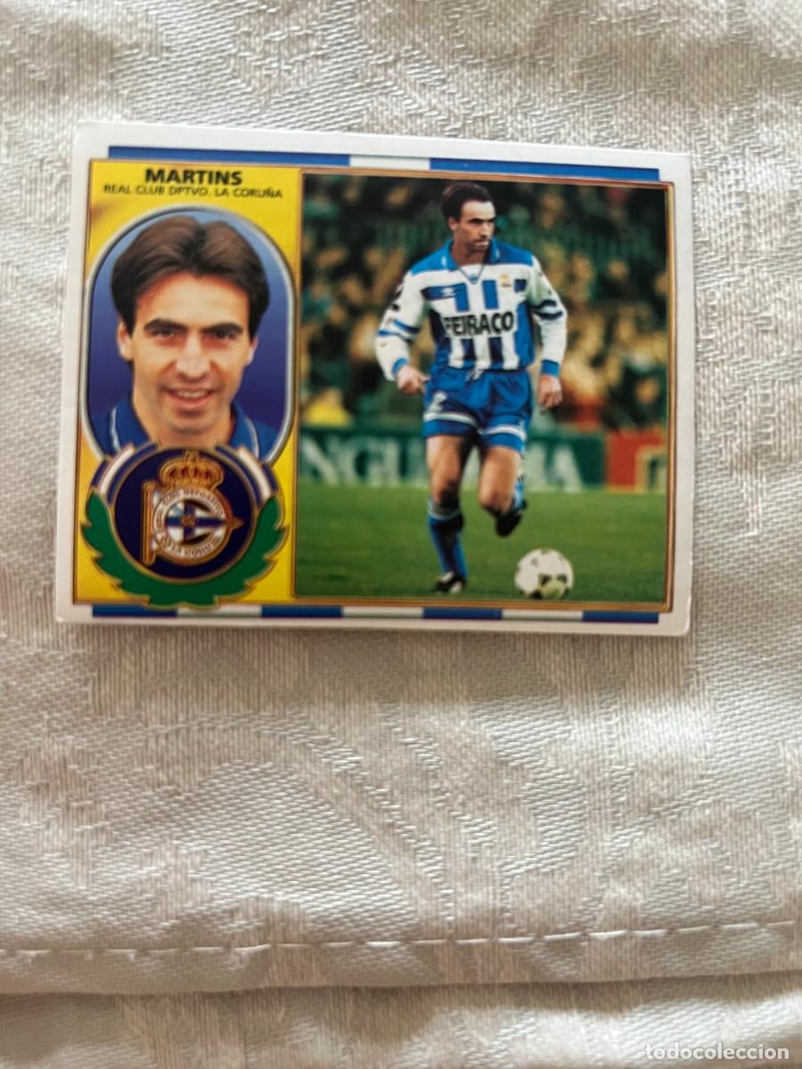 Cromos de f&uacute;tbol: MARTINS DEPORTIVO LA CORU&Ntilde;A SIN PEGAR EDICIONES ESTE 1996-97