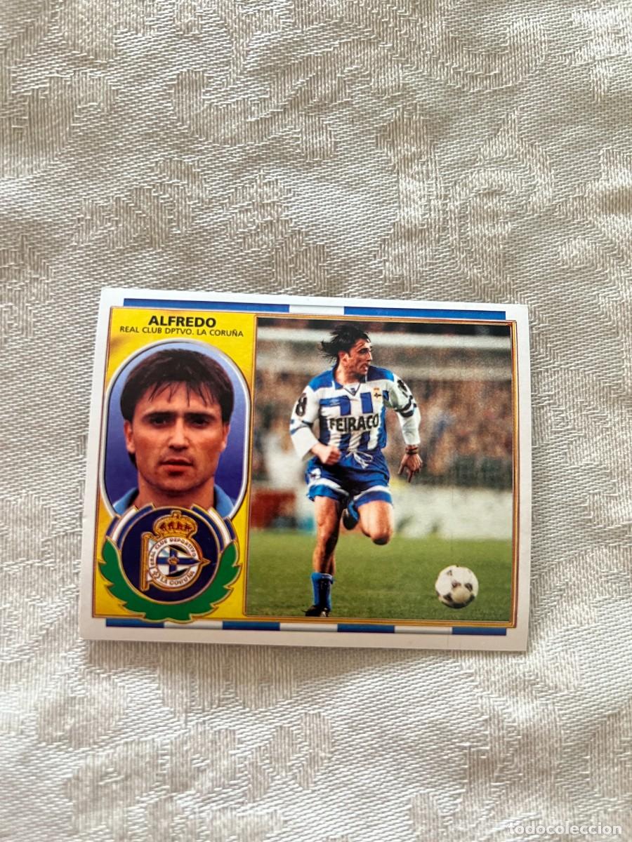 Cartes &agrave; collectionner de Football: ALFREDO DEPORTIVO LA CORU&Ntilde;A SIN PEGAR EDICIONES ESTE 1996-97