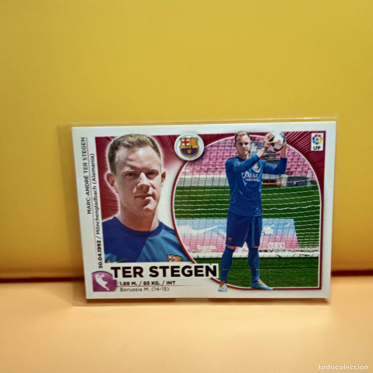 Cromos de f&uacute;tbol: EDICIONES ESTE 2014 2015 14 15 F.C BARCELONA TER STWEGUEN 1