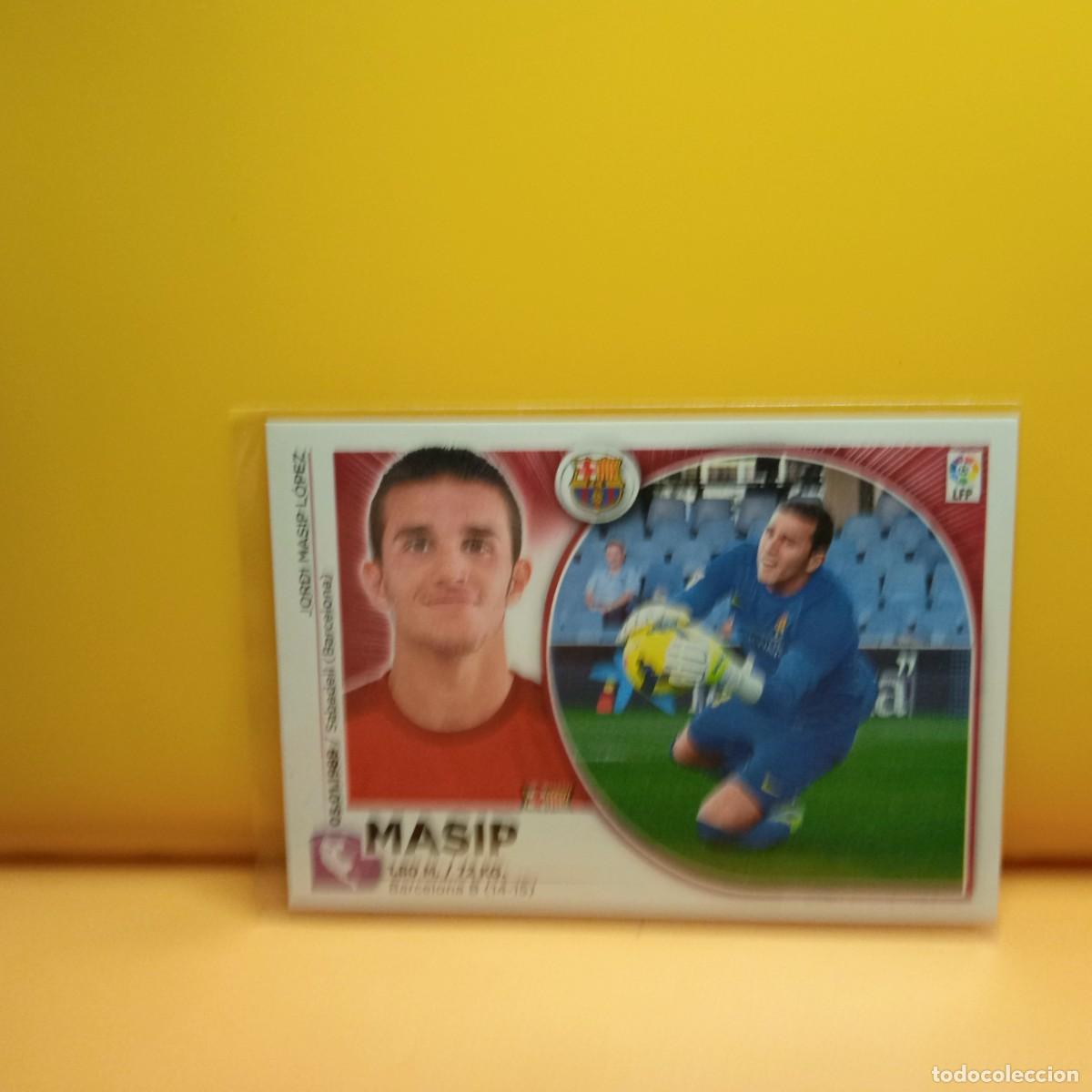 Cromos de f&uacute;tbol: EDICIONES ESTE 2014 2015 14 15 F.C BARCELONA MASIP 2