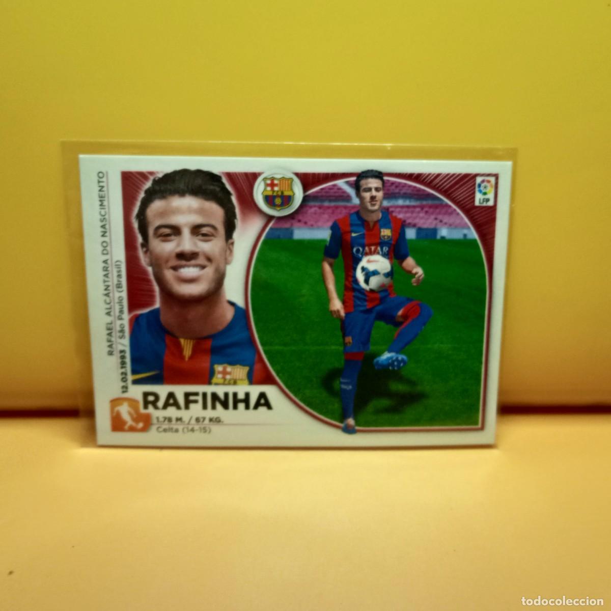 Cromos de f&uacute;tbol: EDICIONES ESTE 2014 2015 14 15 F.C BARCELONA RAFINHA 13