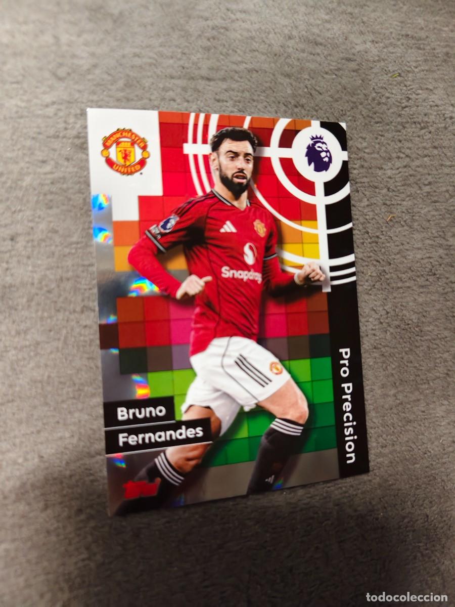 Cromos de f&uacute;tbol: 412 PREMIER LEAGUE 2025 26 BRUNO FERNANDES MANCHESTER UNITED PRO PRECISION TOPPS 25 2026 AAL