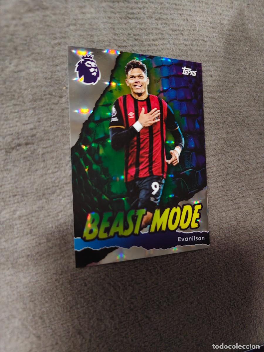 Cromos de f&uacute;tbol: 423 PREMIER LEAGUE 2025 26 EVANILSON BOURNEMOUTH BEAST MODE TOPPS 25 2026 TRADING CARDS AAL